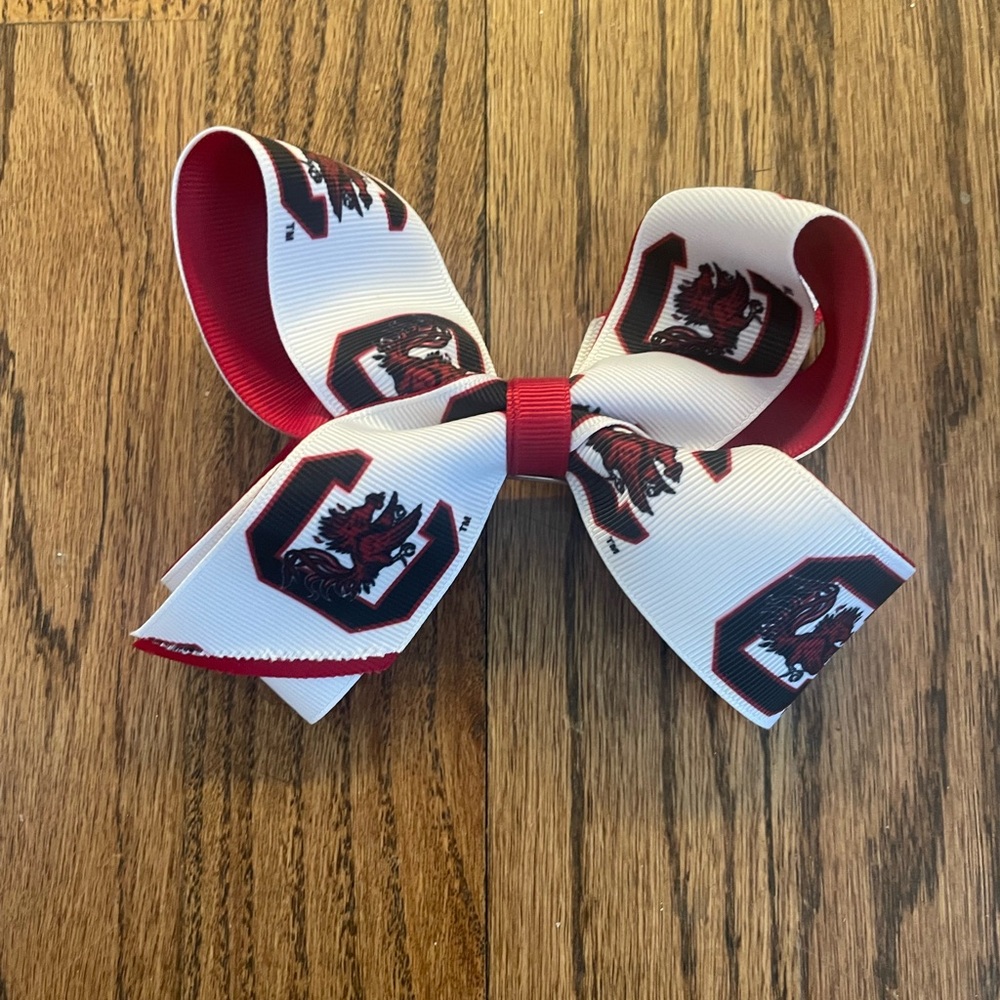 Girl Gamecocks Bow - Picture 2 of 4